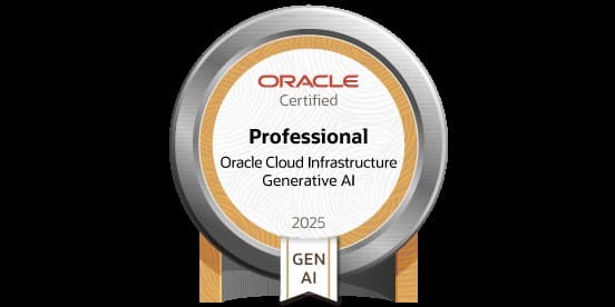 Oracle Cloud Infrastructure — Generative AI Professional
